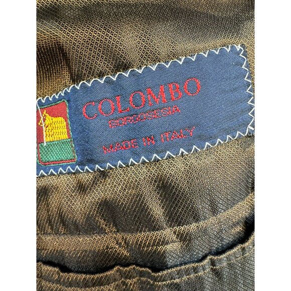 Vintage Colombo Mens Wool Blazer Jacket Brown Vasari Made In Italy - Picture 5 of 14